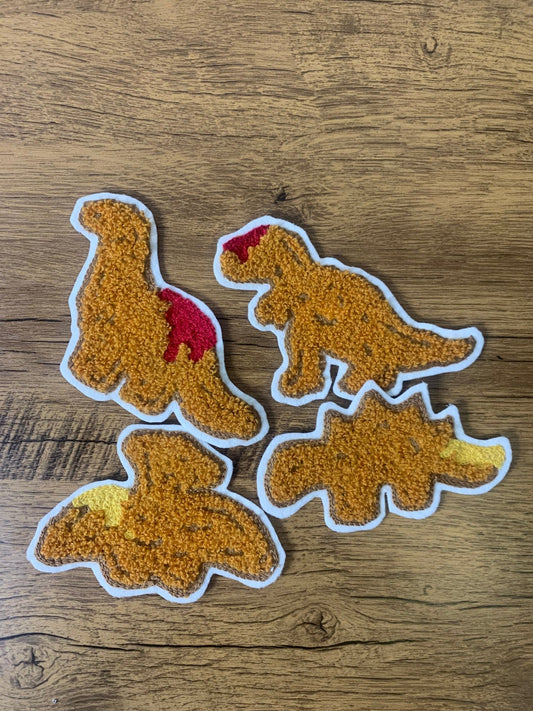 Chenille Dino Nugget Patch